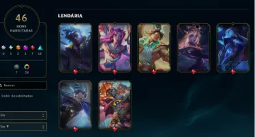 Vendo Conta Viego Skin Exaltada E Skins Prestigio Zed/Sett/K