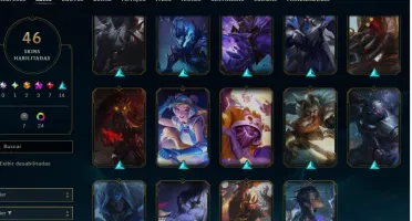 Vendo Conta Viego Skin Exaltada E Skins Prestigio Zed/Sett/K