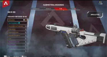 Conta Apex com vários itens dourados, lvl 200+