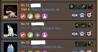 BDO Striker 61 / Hasha 62 - Barraca - Corcel - Fada Perfeita