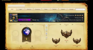 CONTA LOL LVL 16 +4 CAMPEÕES + 1200 IP + RIVEN CAMPEONATO