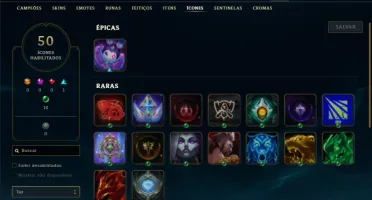 Conta prata 3 com 32 Champs e 19 Skins + 400 RP