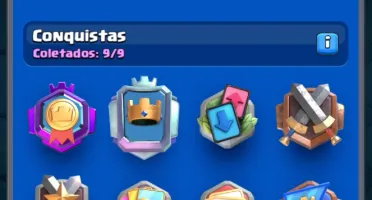 Clash Royale +6 anos, 90% Full, +7500 troféus, nível maximo