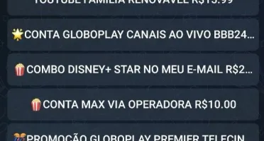 Bot De Contas De 5 Contas No Telegram E 7 Paineis Revenda