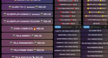 Bot De Contas De 5 Contas No Telegram E 7 Paineis Revenda