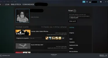 Conta prime CS:GO