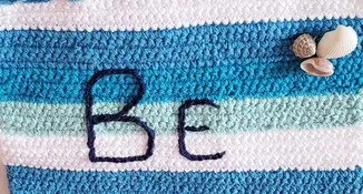 Banner / Enfeite de Parede em Crochê