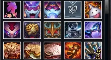 Conta OURO V (Ótimo MMR) com 3 skins (Kayle Asas Etéreas)