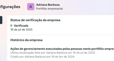 BM Verificada - Facebook ADS