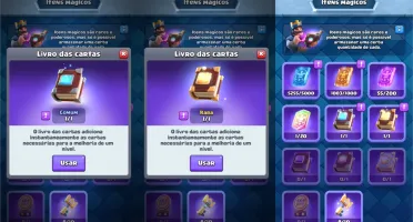 CLASH ROYALE NÍVEL 13 COM 72 CARTAS FULL 15 SKINS 70 EMOTES