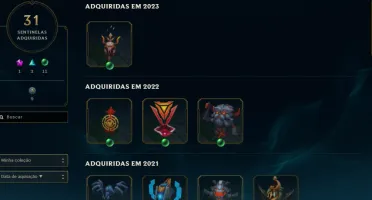 Conta lol main suporte querendo vender rapido