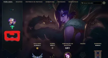 Conta lol main suporte querendo vender rapido