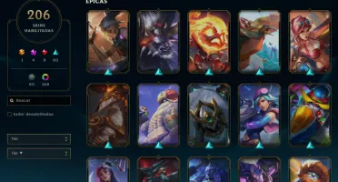 Conta lol main suporte querendo vender rapido