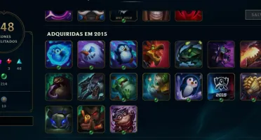 Conta lol main suporte querendo vender rapido