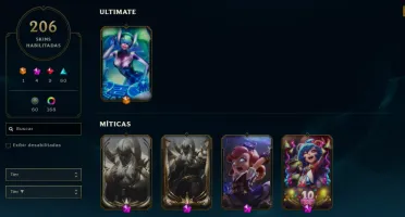 Conta lol main suporte querendo vender rapido