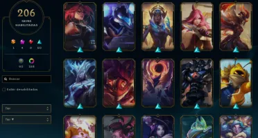 Conta lol main suporte querendo vender rapido
