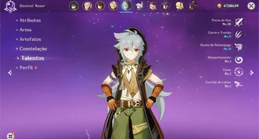 Conta Genshin - AR 55 - Xiao quase perfeito
