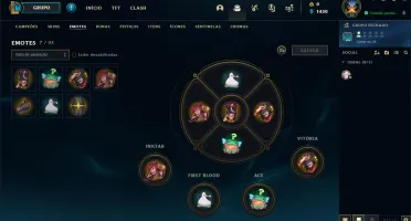 Smurf LVL 30, 22 Campeões, Icons Odissey. Pronta pra Ranked.