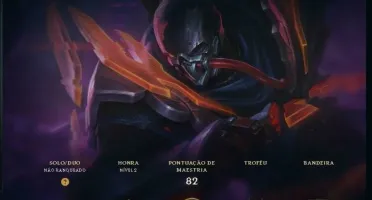 CONTA LOL NVL 45 UNRANKED