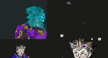 Cosmos Knights Nft - Ilustração Pessoal no mundo Cosmos.