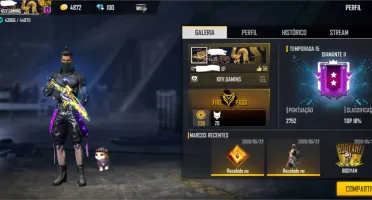 Conta com passe de elite
