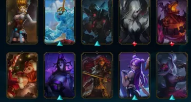 Vendo conta league of legends skin caras
