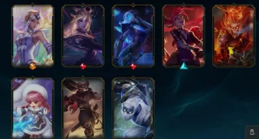 Vendo conta league of legends skin caras