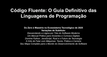 Ebook Sobre Linguagens De Programação!