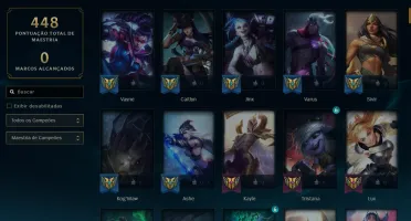 Conta League of Legends Full Acesso - 148 Champs e 131 Skins