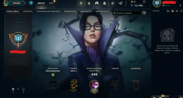 Conta League of Legends Full Acesso - 148 Champs e 131 Skins