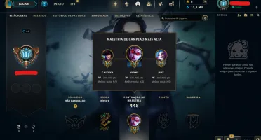 Conta League of Legends Full Acesso - 148 Champs e 131 Skins