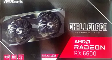 Placa de vídeo rx6600 AMD Asrock