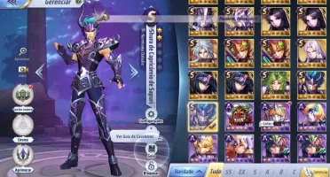 Saint seiya Awakening com mais de 3400 Gemas Avançadas