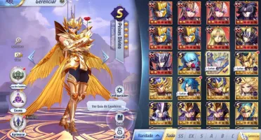 Saint seiya Awakening com mais de 3400 Gemas Avançadas