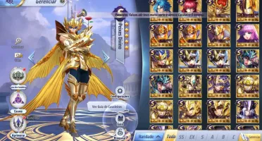Saint seiya Awakening com mais de 3400 Gemas Avançadas