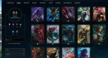 conta league of legends