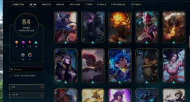 conta league of legends
