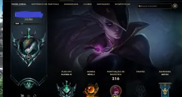 conta league of legends