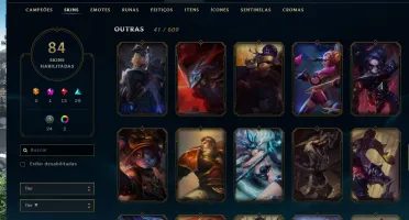 conta league of legends