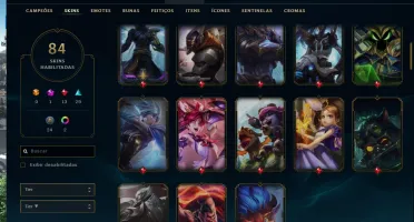 conta league of legends