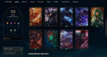 Conta League of Legends Ouro IV