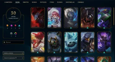 Conta League of Legends Ouro IV