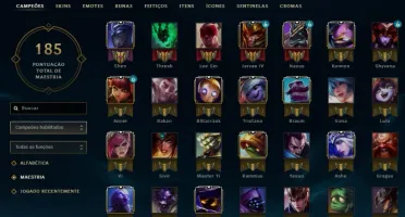 Conta League of Legends Ouro IV