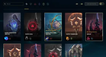 Conta League of Legends - 478 Skins
