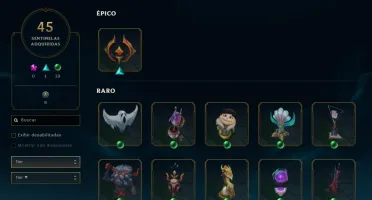 Conta League of Legends - 478 Skins