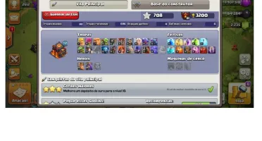 Cv 10 CLASH OF CLANS BARATO DEMAIS