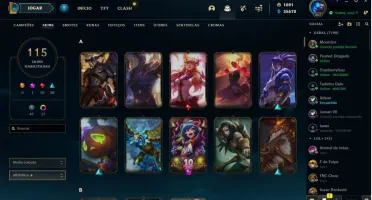 Conta League Of Legends, LVL 267