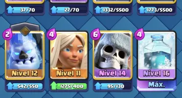 Clash Royale conta top para jogar