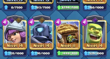Clash Royale conta top para jogar
