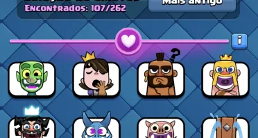 Clash Royale conta top para jogar